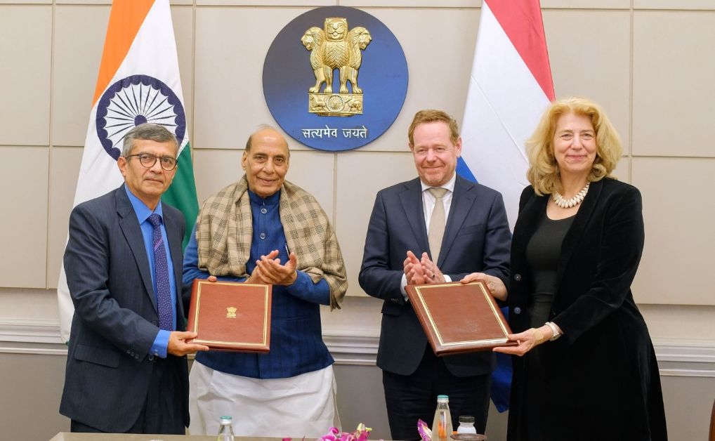 India-Netherlands Strengthen Defence Cooperation with LoI Signing